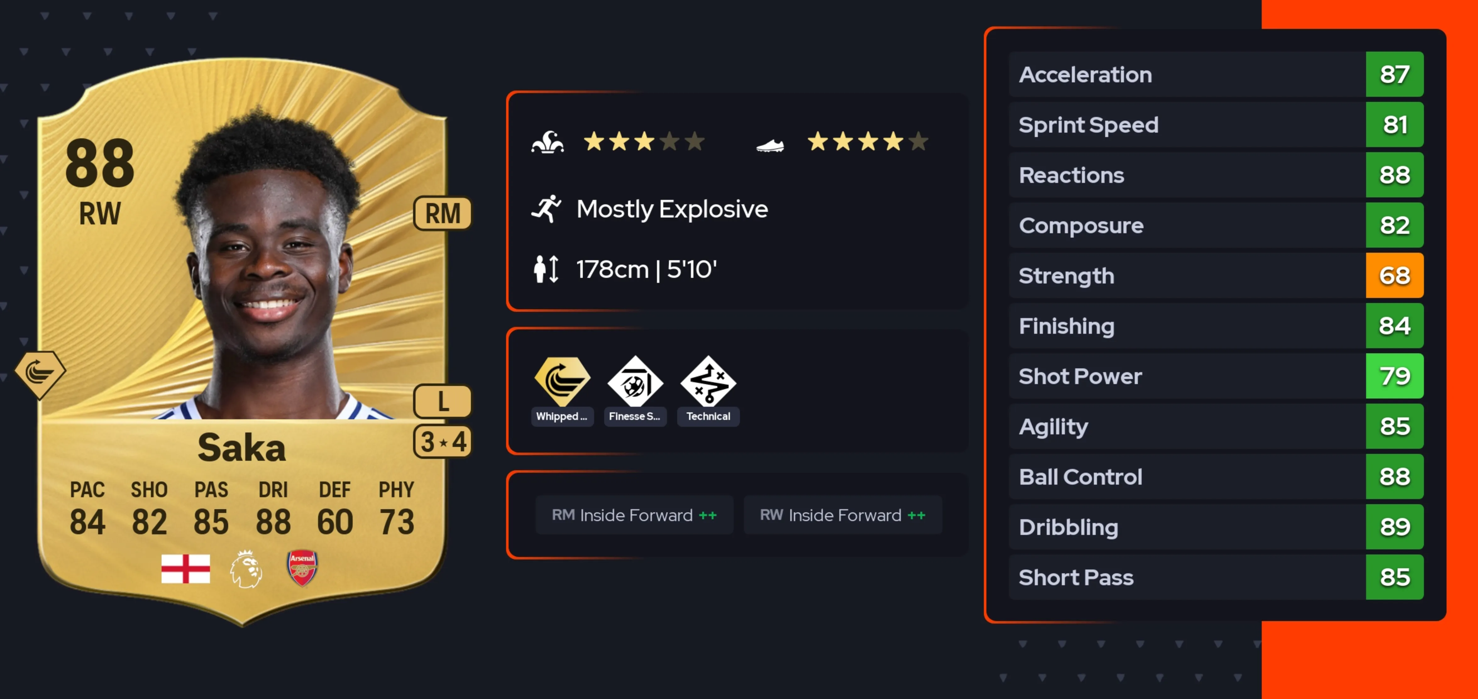 Bukayo Saka fc 26